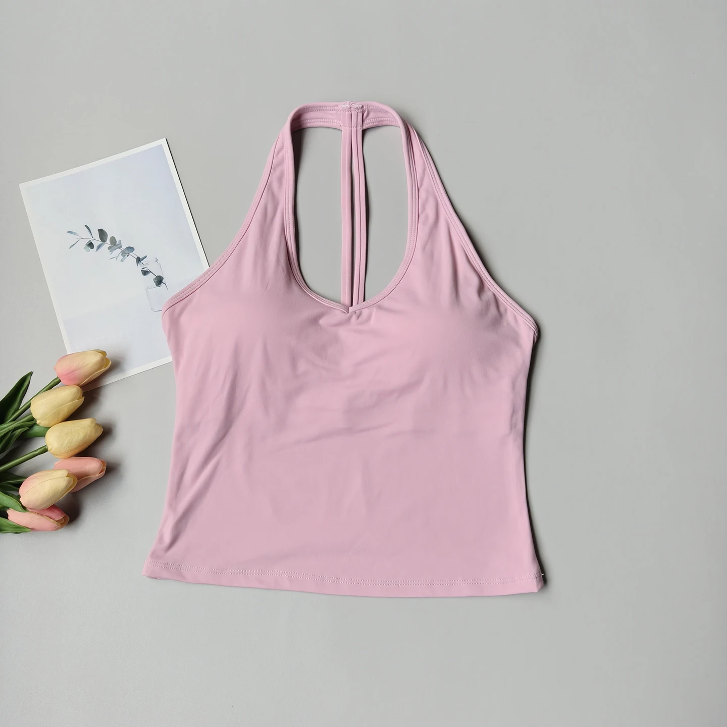 الرياضة الصدرية المرأة الخامس الرقبة الرسن الرقبة جميلة الظهر دفع ما يصل سترة يوجا الصالة الرياضية ملابس خارجية تشغيل صدمة واقية حمالة صدر رياضية #4