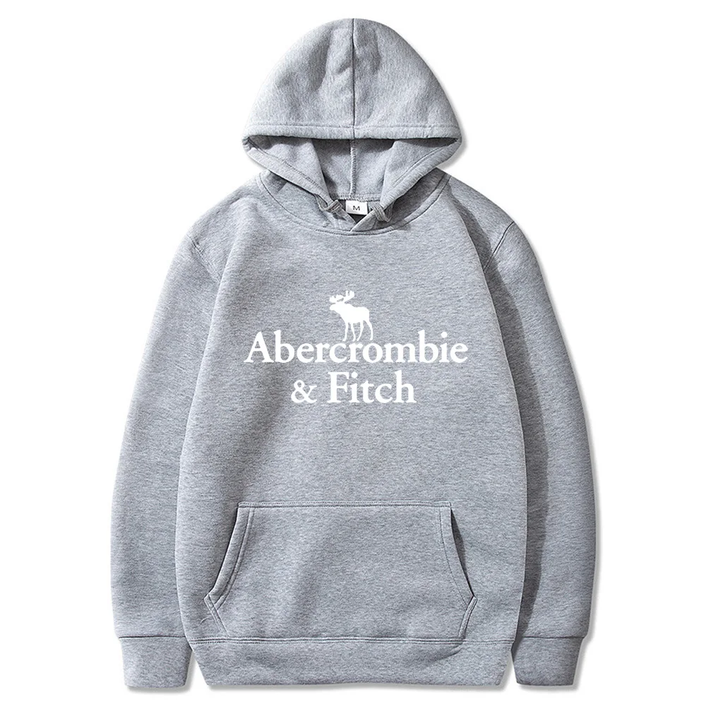 Abercrombie Fitch Top High Quality Streetwear Casual Pullovers Long Sleeve Hoodies Jogging Men Women Sweatshirts Fashion Daily