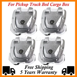 4Pcs For Ｎissan Navara NP300 Frontier Ford Ranger T6/T7 Toyota Hilux Bedliner Cabin Hook Hanger Tie Lock Bed Liner Hook