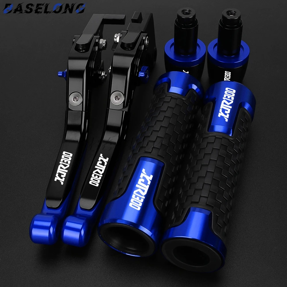 

For Yamaha XJR1300 XJR 1300 1995 1996 1997 1998 1999 - 2003 Motorcycle Adjustable Clutch Brake Levers Handle Bar End Grips Caps
