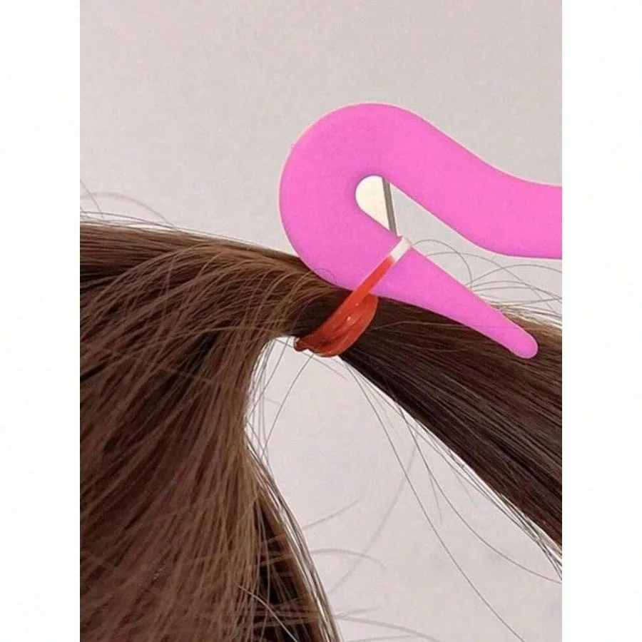

Simple Disposable Rubber Band Cutter, Portable Hair Removal Tool for Women & Girls, Casual No Hair Damage Rubber Band Removal Tool for Daily Use, Rubber Band Remover, Hair Ties, Hair Styling Tools