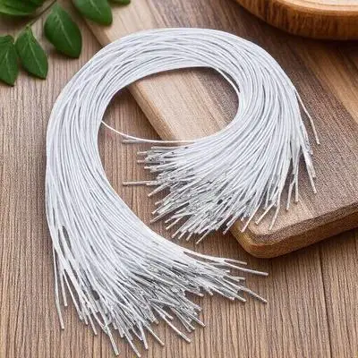 

100Pcs Elastic Ropes DIY Mask Hats Clothes Durable Safe Skin Friendly Enough Quantities for All Ages Hats Elastic Ropes