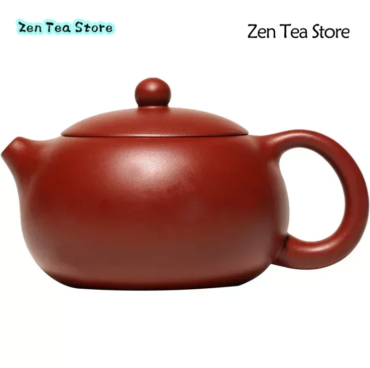 

Yixing Raw Ore DaHongPao Teapot Zisha Teapots Health Beauty Kettles Tea Pot Purple Clay Tea Pots Ball Hole Filter Tea Set Gift