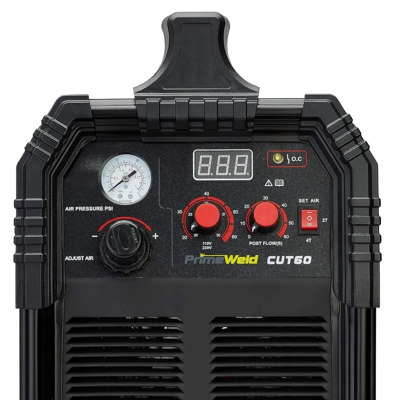 PRIMEWELD CUT60 60Amp Non-Touch Pilot Arc PT60 Torch Plasma Cutter 110V/220V Dual Voltage 3 Year Warranty