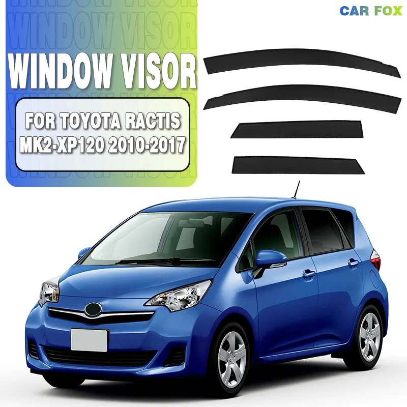 

Suitable for Toyota Ractis Window visor Rain visor Rain visor Rain eyebrow