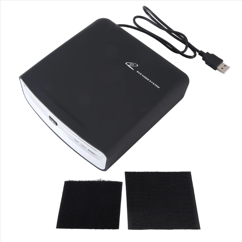 Universal USB Portable External Multimedia DVD Player Car Disc Box Support Suitable For Computer Laptop PC Desktop