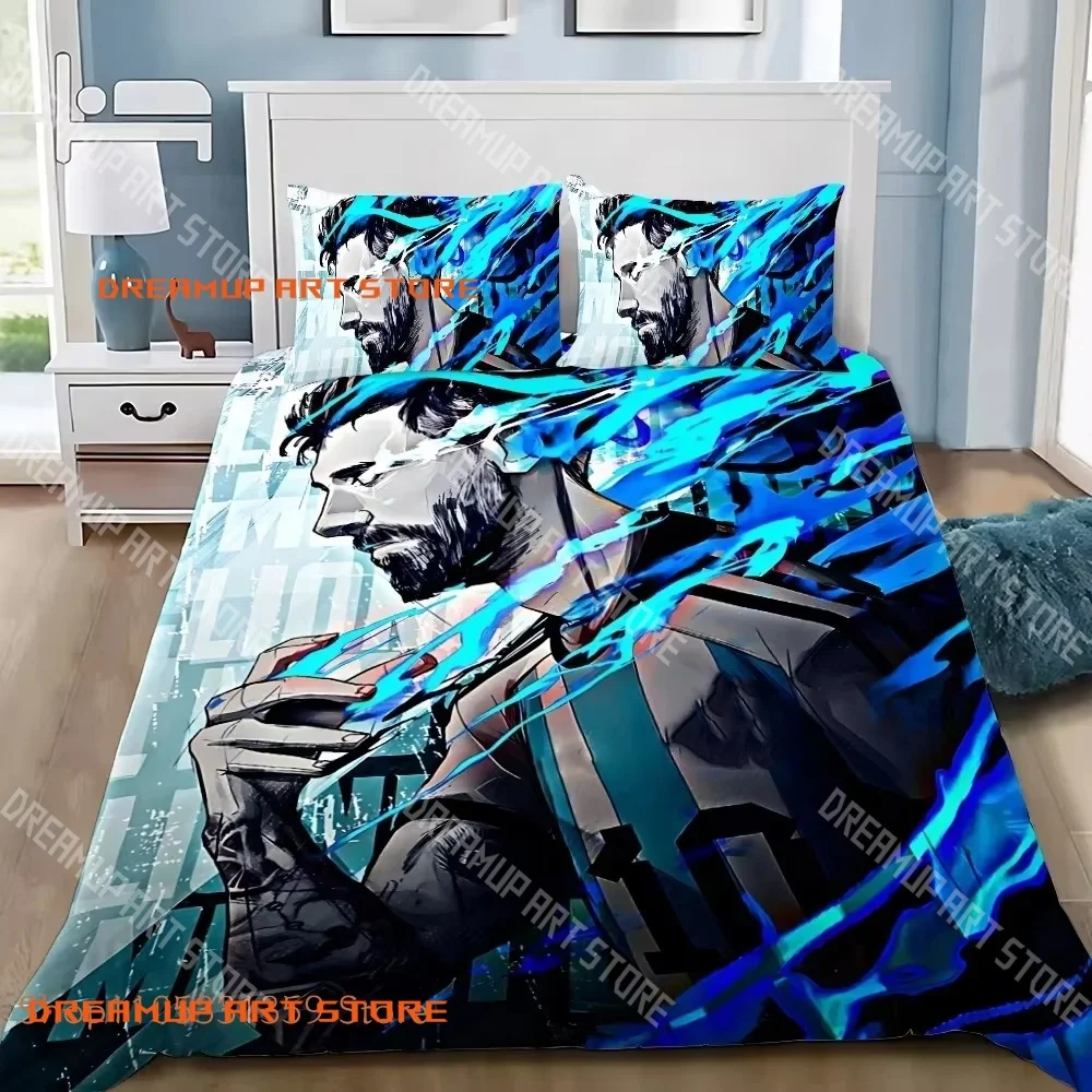 2026 3D Print Football Star NO.10 Bedding Set Single Twin Full Queen King Size Bed Set Adult Kid Bedroom Duvetcover Set