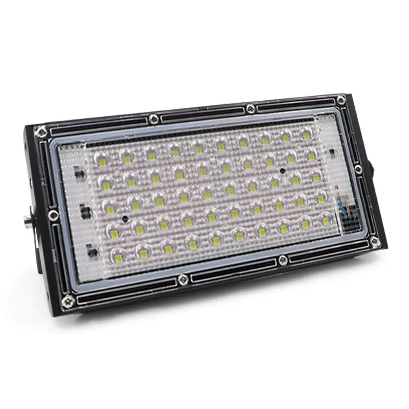 Światło halogenowe LED 50W LED Zewnętrzny reflektor zewnętrzny Oświetlenie zewnętrzne 220V Lampy uliczne Zewnętrzny reflektor