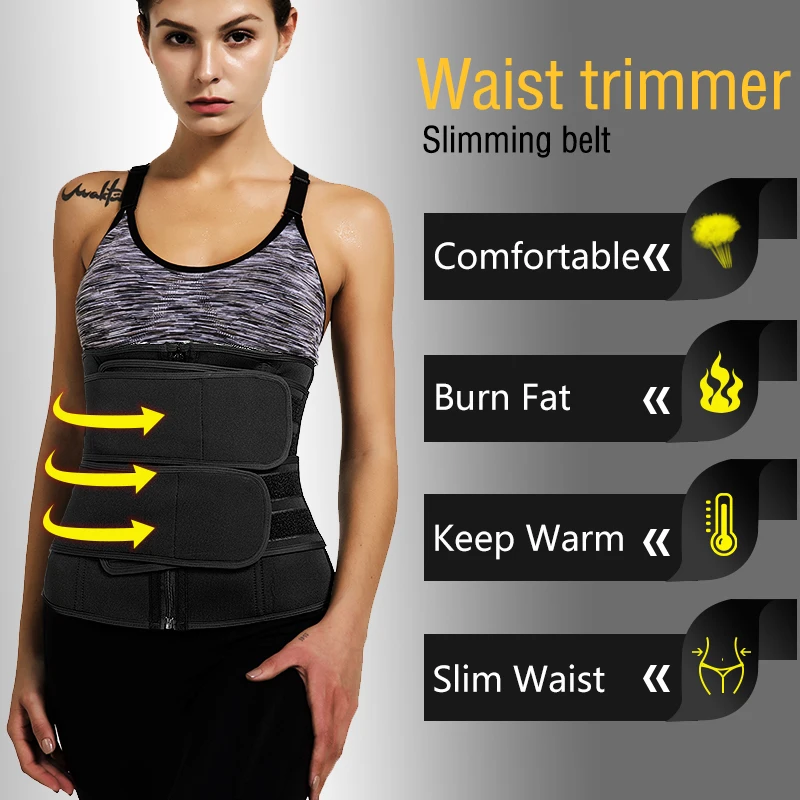 Shapewear Waist Trimmer for Women Tummy Waist Trainer Body Shaper Girdles Corset Trimmer Belt Body Weight Loss Fat Trimmer