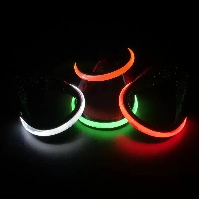 Mini LED Luminous Shoe Clip Light Waterproof Flash Safety Warning Lamp For Running Cycling Street Dance