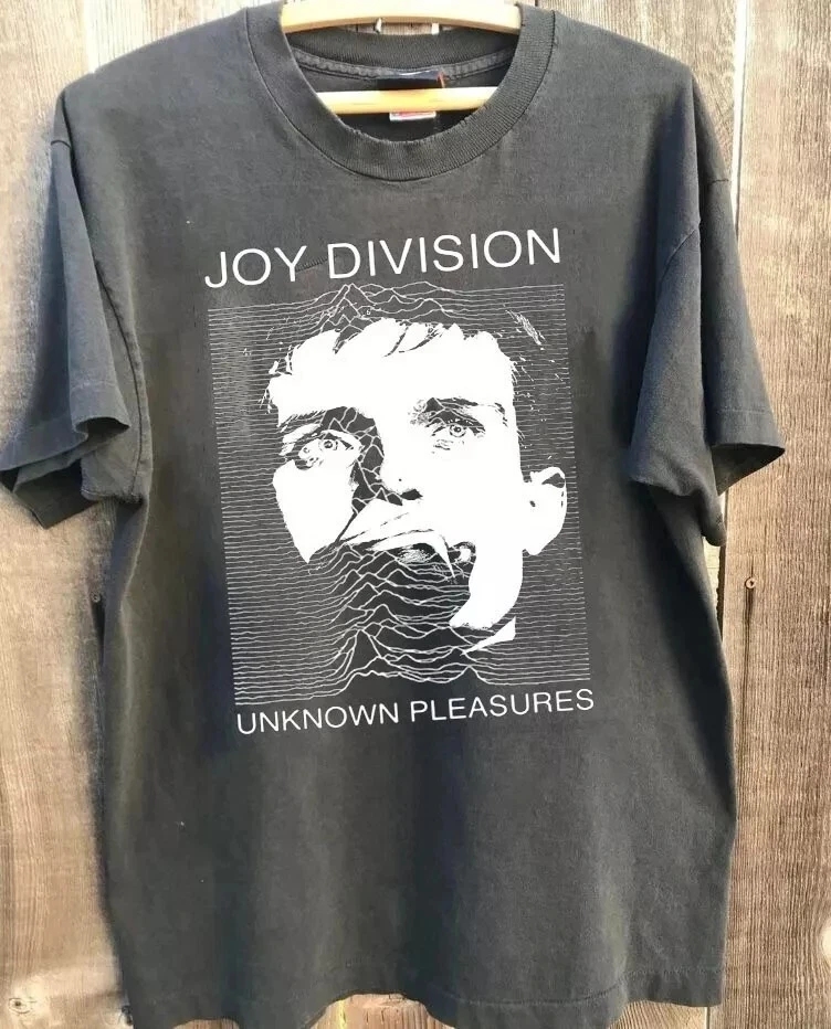 Joy Division Band Shirt, Joy Division Charcoal Unisex T-Shirt Männer Frauen Harajuku Herrenbekleidung Grafik-T-Shirts