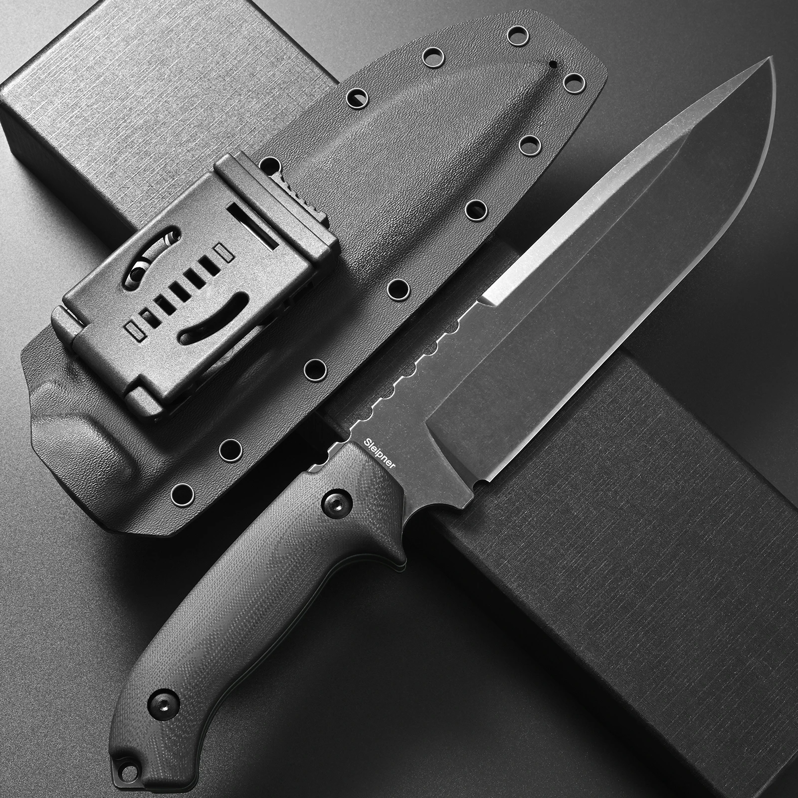 Eafengrow EF166 Vaste mesmes 7 - Dive Knife Titanium recensie en prijs