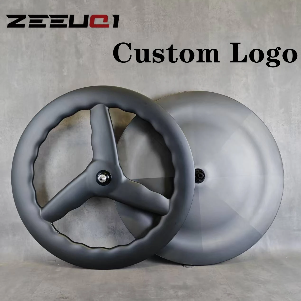 Ruota per Bici, Ruote dentate fisse 700C, Set di Ruote MTB Bike Mag da 26 Cerchio a 3 Razze Ruote per Bicicletta Fixie Anteriori a velocità Singola