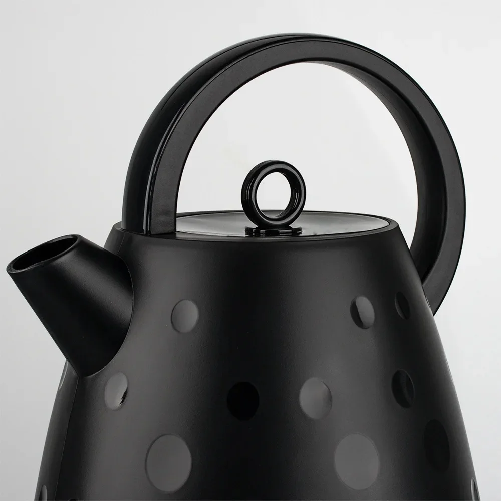 الفولاذ المقاوم للصدأ 2L غلاية كهربائية غلاية منزلية إيقاف تلقائي إبريق قهوة محمول براد شاي مضاد للحرق الجاف #5