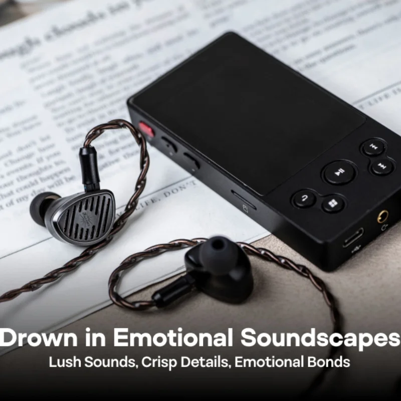 Pre-order Kiwi Ears Septet 1DD+4BA+1 Planar+1 PZT Quadbrid IEM Earphone Wired Earbuds with  Engaging and Balanced Tonal Balance