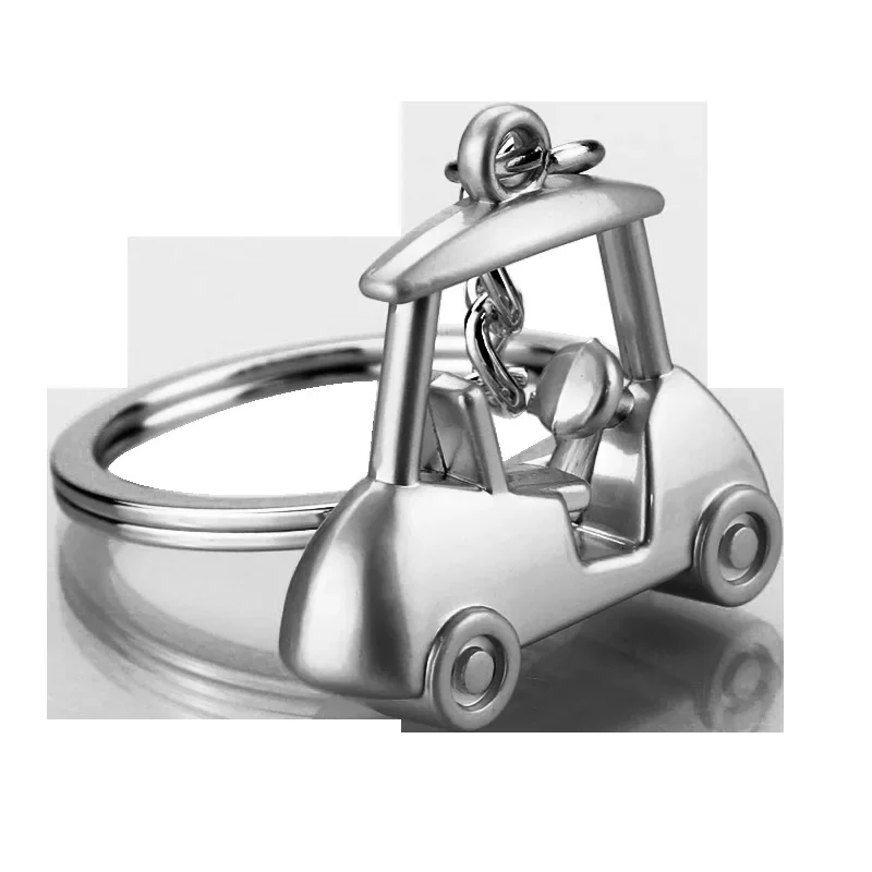 Golf Cart Keychain Men's Car Key Holder Women Bag Decor Pendant Charm Jewelry Gift for Sports Lovers image 4