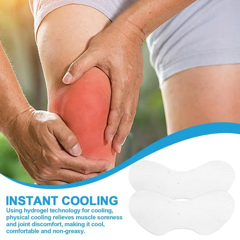 Discomfort Cooling Pads Instant Cooling Patches Long Time Sports Soothing Ice Sheets Sports Necessities For Knees Ankles