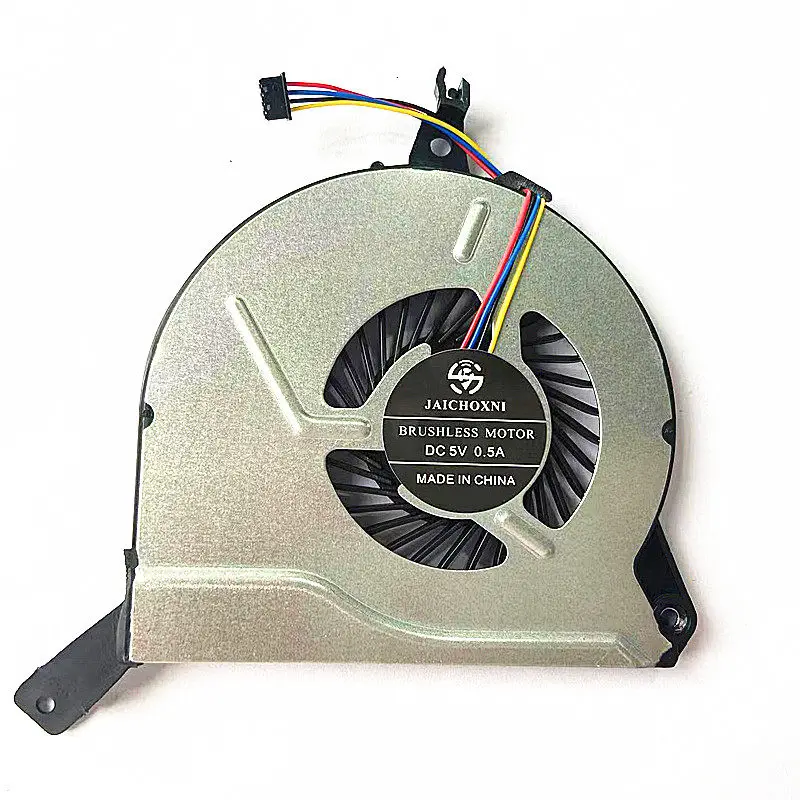 New CPU Cooling Fan Replacement for HP 15-P/17-P/14-V/15-V/17-F Series Laptop Fan, 5V 0.5A, 4-Pin Connector