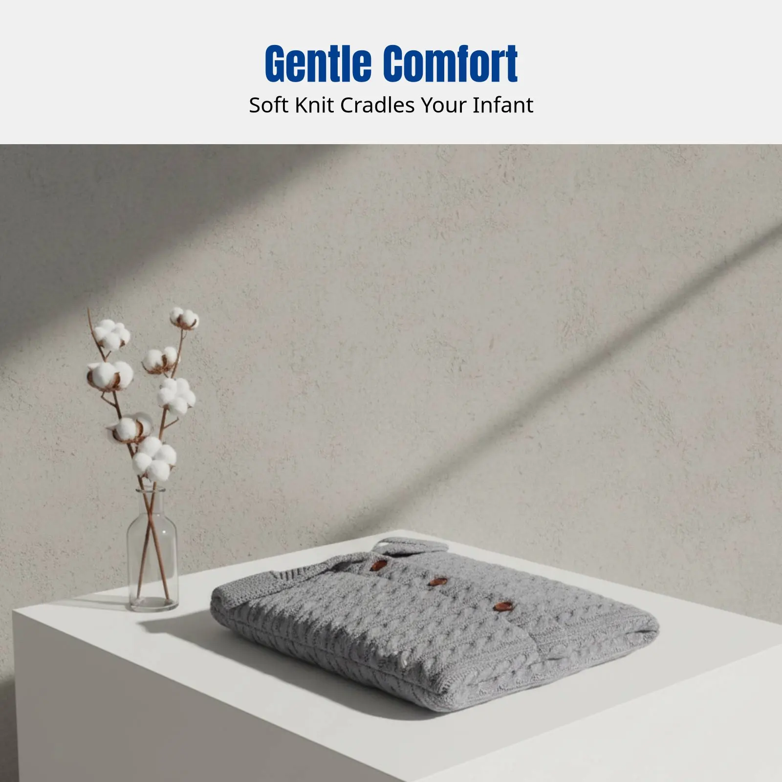 

Autumn Winter Sleeping Bag, Knitted, Button Closure, Thick Plush, Warm, Soft Acrylic, For Outdoor Travel