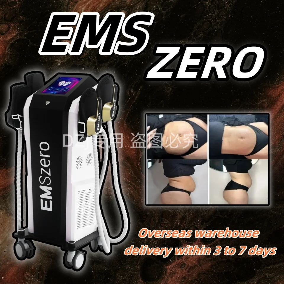 

EMSzero Upgrade EMS Body Slimminng Machines Professional Electromagnetic Build Muscle Fat Burning Equipment Fat Removal Pro 2025