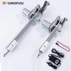 Reciprocating Cycle Linear Actuator DC 12V/24V With Speed Controller Stroke 2-8CM  3-15CM Telescopic Linear Actuator Kit