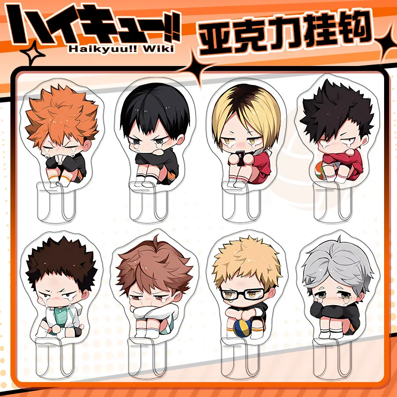 

Волейбольный молодежный аниме акриловый крючок HD принт слой ремесло 2D аниме товары оптовая продажа дропшиппинг милый стиль чиби мультфильм