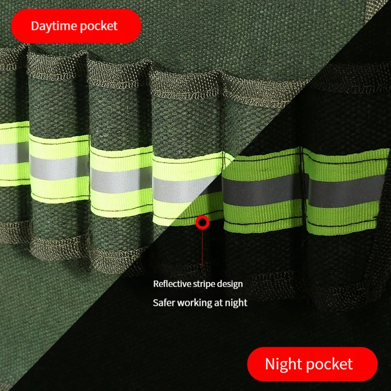 Многофункциональный набор инструментов с плечевыми ремнями, парусиновый набор инструментов большой емкости, подходящий для электриков и работников технического обслуживания