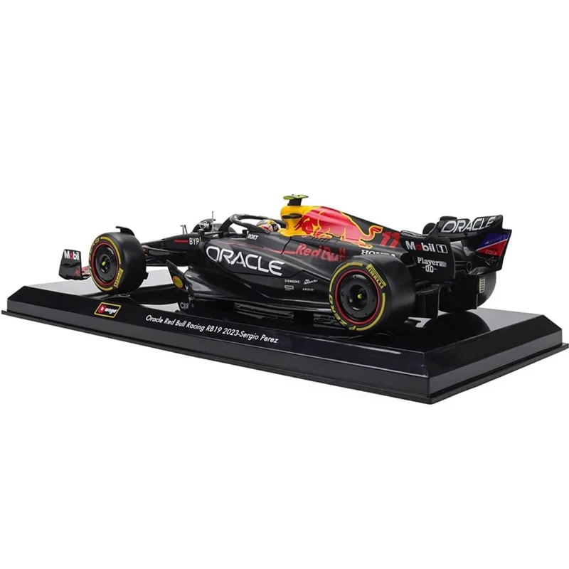 Bburago 2024 1:24 Champion Red Bull F1 Rb19 Car1# Verstappen 11# Perez Formula Racing Hardbound Edition Alloy Luxury Vehicle Car