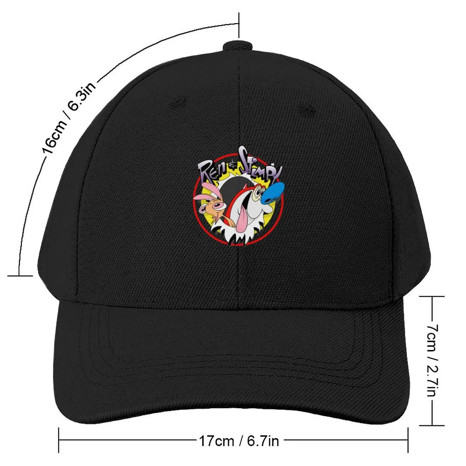 Ren & Stimpy Essential T-Shirt Baseball Cap funny hat Hat Baseball Cap fishing hat Man Women's