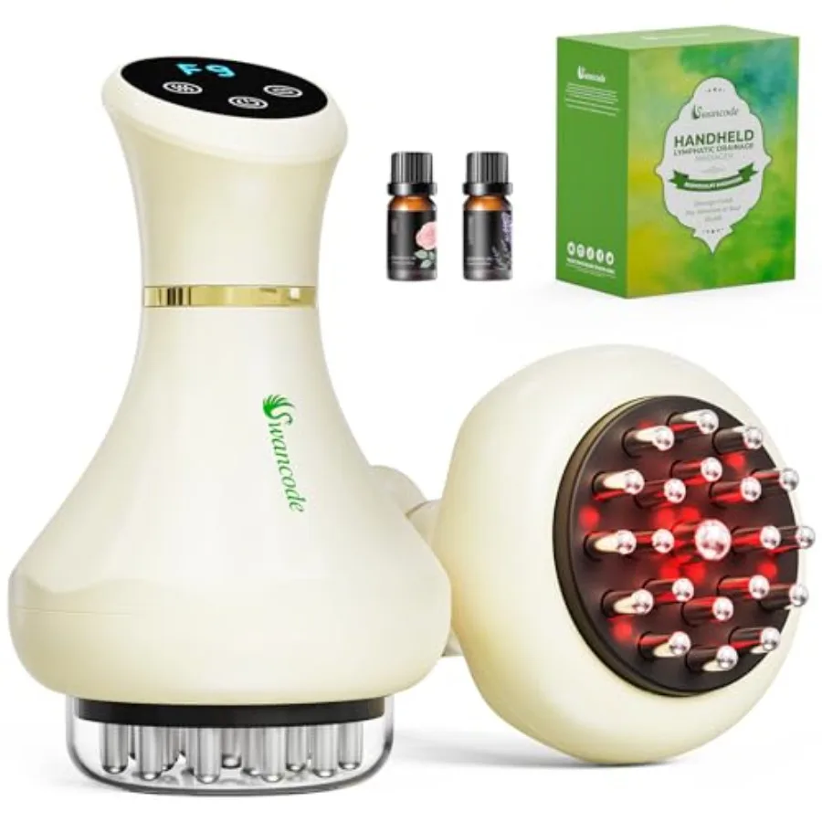 

Электрический лимфодренажный массажер, портативный аппарат для коррекции фигуры, для ног, рук, живота, массажа тела, антицеллюлитный инструмент