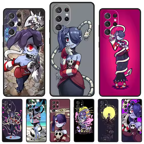 Skullgirls Squigly phone case For Samsung Galaxy S24 S23 S22 Ultra Note 10 20 Plus S8 S9 S10 S20 S21 FE Cover