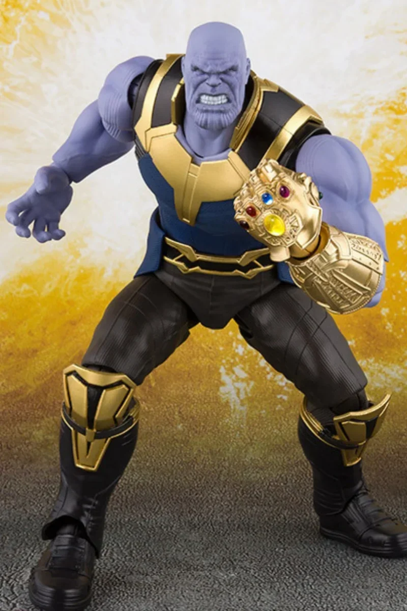 

Marvel New Avengers Marvel 4 Endgame Shf Thanos Pvc Action Figure Collectible Model Toy 18cm Figure Katana Thanos Boy'S Toy