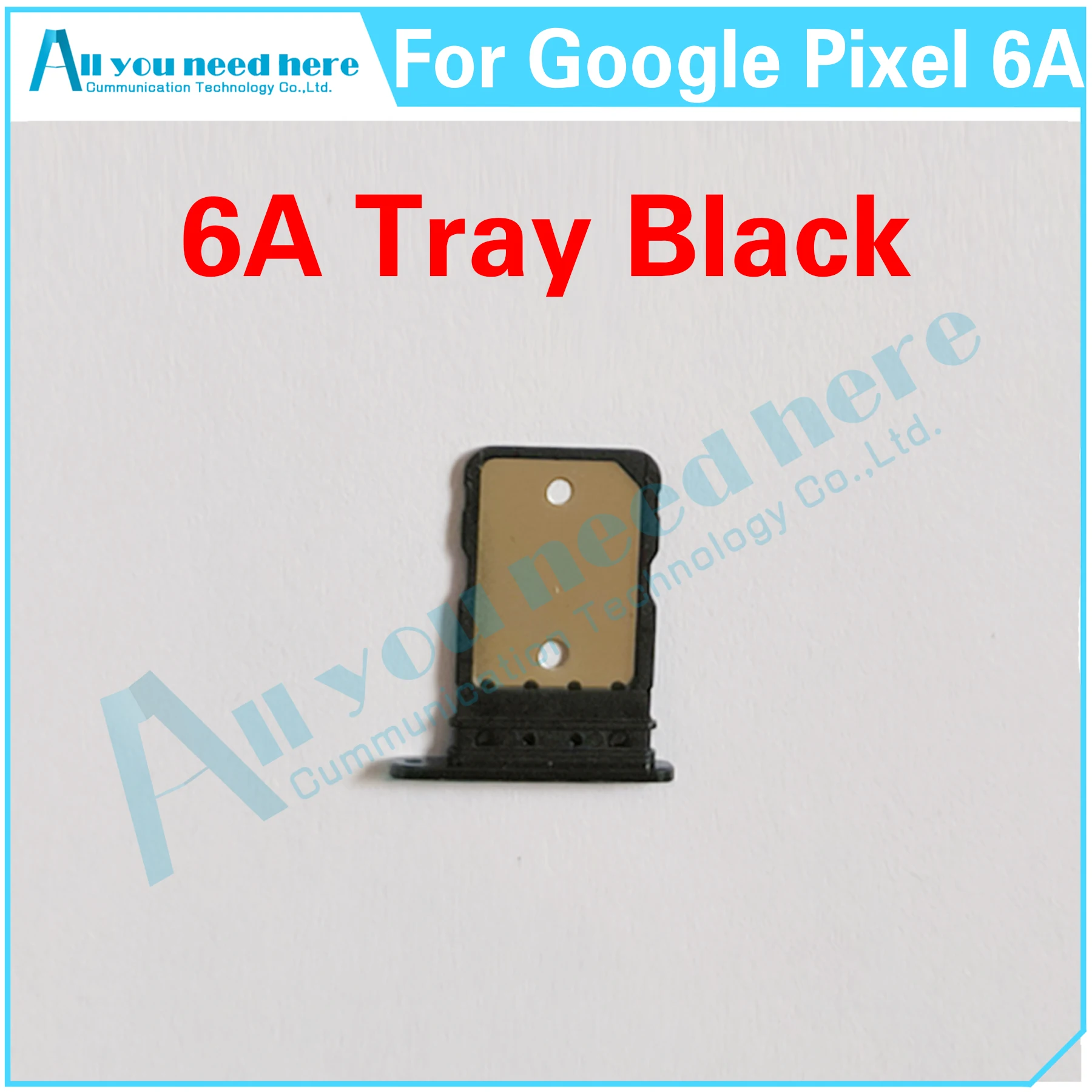 For Google Pixel 6A GX7AS GB62Z G1AZG Pixel6A SIM Card Tray Slot Holder Adapter Socket Parts Sim Tray Holder Replacement