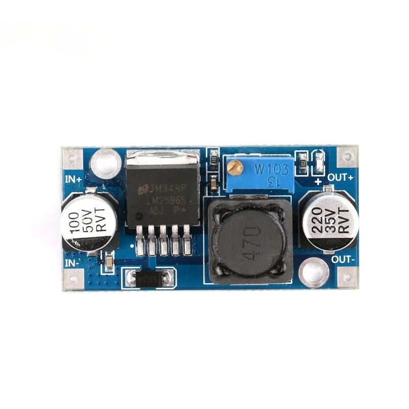 LM2596S DC-DC Step-down Power Supply Module 3A Adjustable Step-down module LM2596 Voltage Regulator 24V 12V 5V 3V