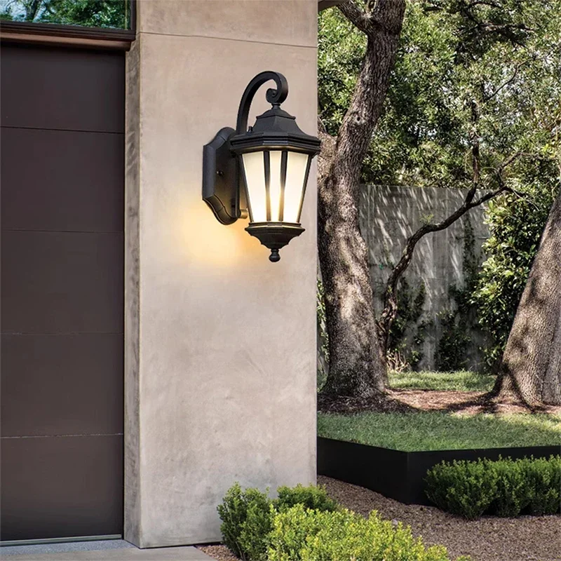 DORIAN Contemporary LED Outdoor Wall Lamps Electric Simplicity Waterproof Balcony Hallway Courtyard Villa Gate Hotel