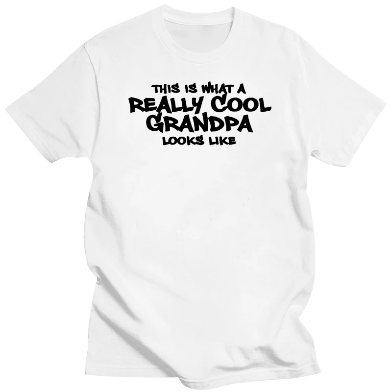 Funny Gifts For Grandpa Grandfather Grand Dad T Shirts Casual Short Sleeve O-Neck Mens Professor Tees T-Shirt