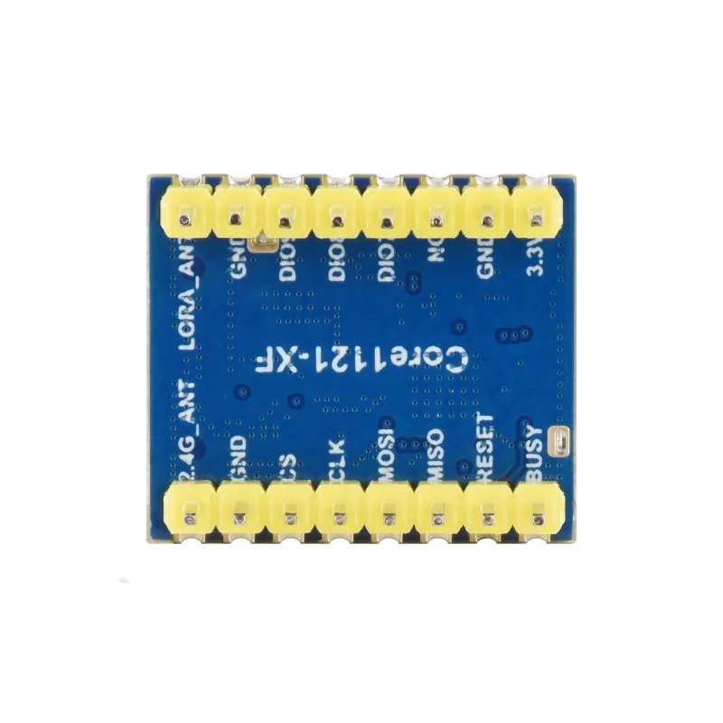 Двухдиапазонный модуль LoRa Core1121 LF/HF, на базе маломощного трансивера LR1121, подходит для частотных диапазонов Sub-GHz и 2,4 ГГц