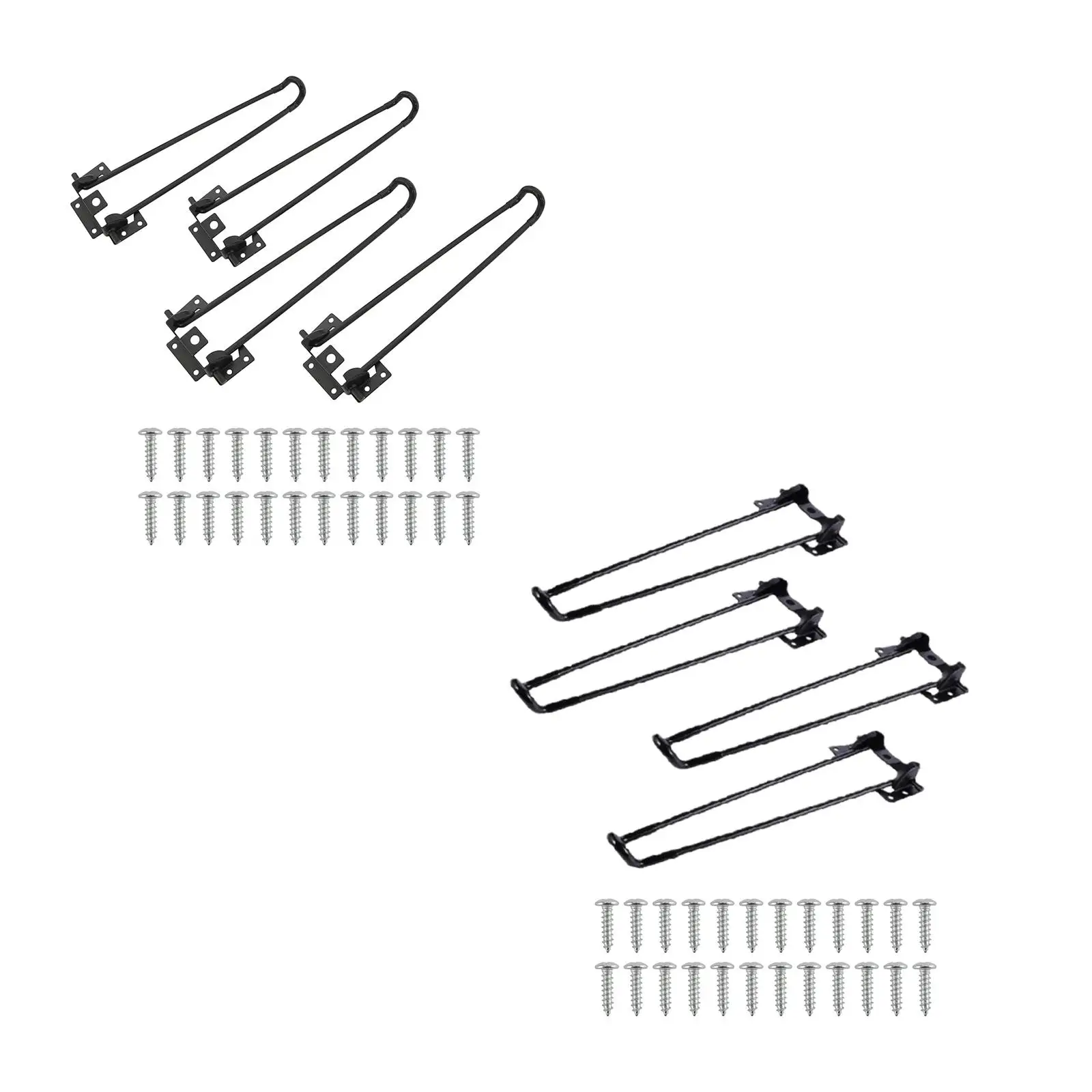 4x pernas de mesa dobráveis pernas de mesa ao ar livre resistentes para acampamento banco escritório