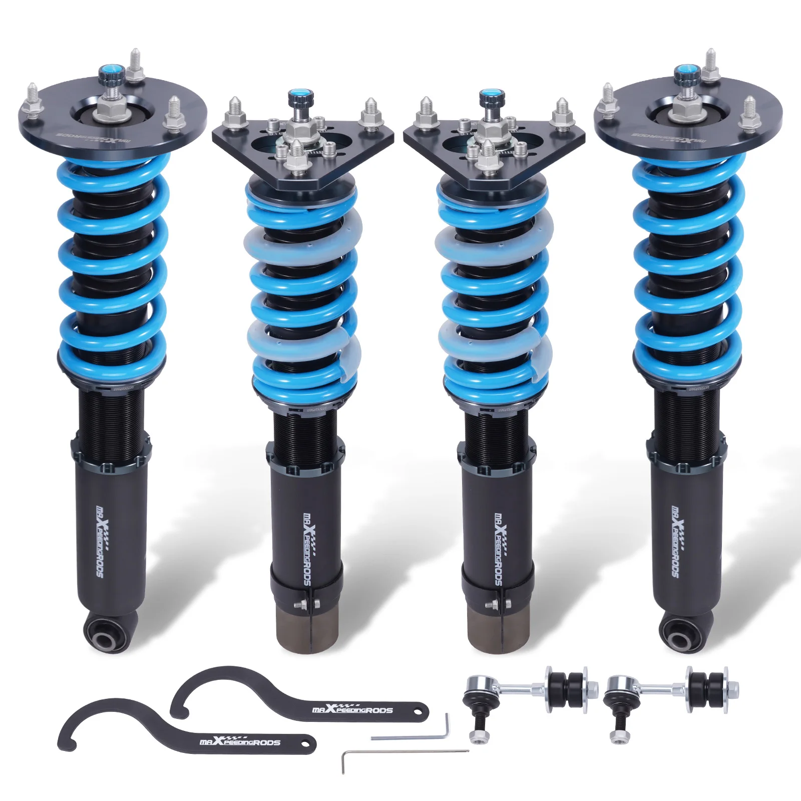 T6 Adjustable Coilover Front & Rear Absorb Shock Suspension Kit for To yota Cressida 1989-1992 twin -tube