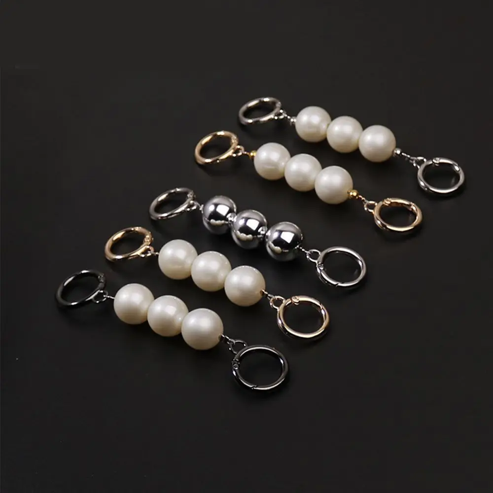 

Charms Bag Accessories Purse DIY Handbag Extender Bag Strap for Cross-Body Hanging Chain Pearl Bag Chain