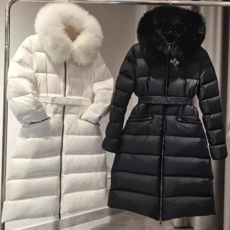 Doudoune en duvet d'oie pour femme, veste d'hiver MonAlexand* r, meilleur manteau d'hiver pour femme, fermeture éclair optique, combinaison de loisirs à la mode, 90