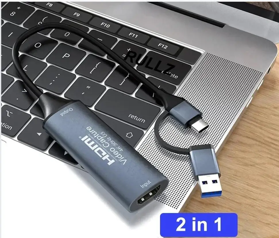 MS2130 4K USB 3.0 Type C USB 2.0 Video Capture Card 1080P HDMI Video Grabber Game Recorder Live Streaming for PS5 Xbox Camera PC