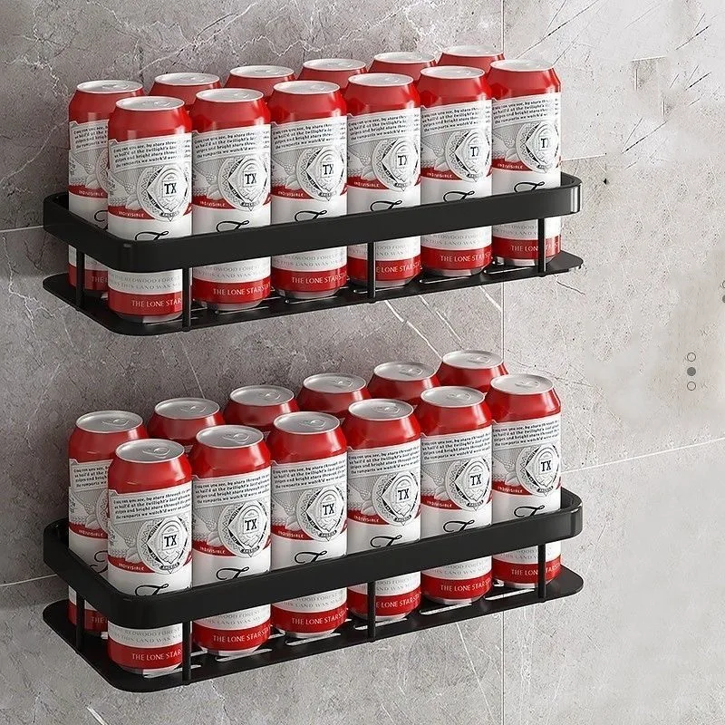 Perforation-Free Space Aluminum Bathroom Bathroom Shelf Toilet Tripod Storage Shelf Wall Hanging Toilet Corner Shelf