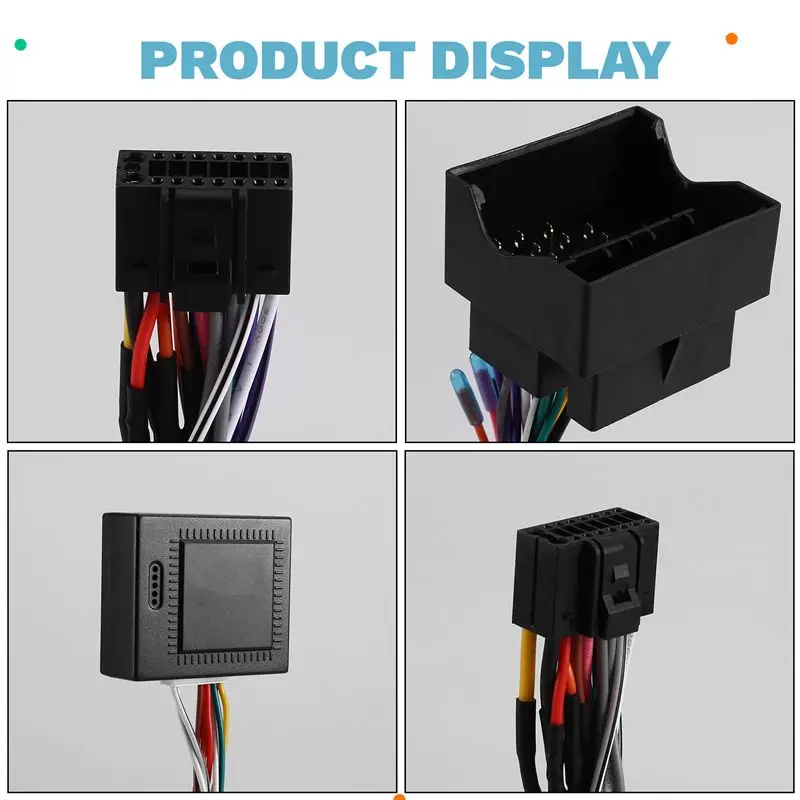 M50K-For VW 16P Android-Navig Adapter With Canbus Protocol Box Car Power Cable For VW-RZ-08