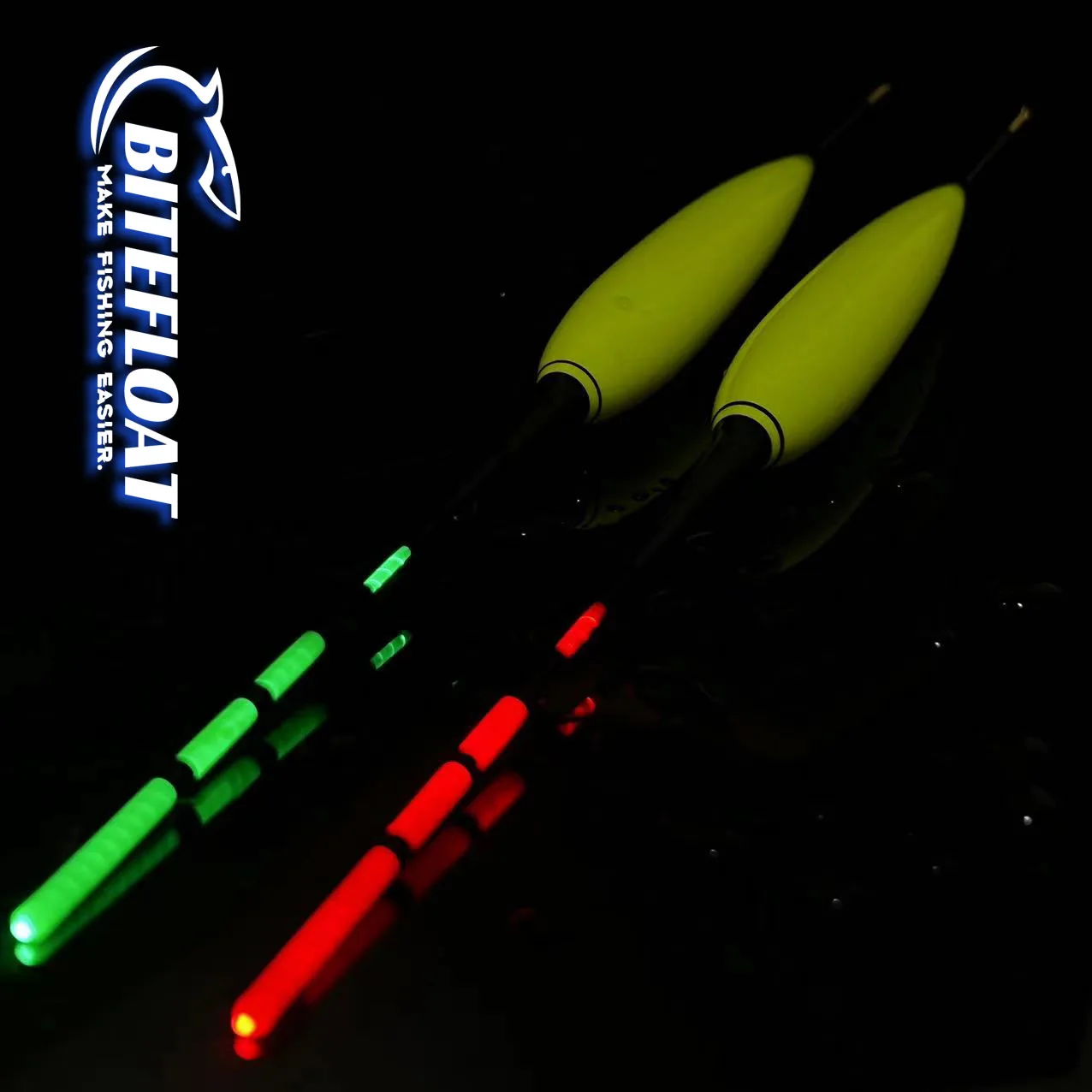 1 Set Smart Angel-Elektronik-Float-LED-Licht-Rutenset mit CR425 wiederaufladbarem Akku, Ladegerät, Haken, Farbwechsel, Karpfen, Neu 2024 – Detail 3