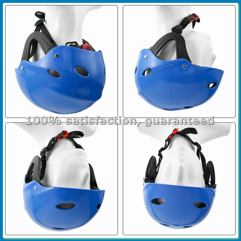 

Защитный шлем с 11 вентиляционными отверстиями для каяка, каноэ, серфинга, падлборда - синий-АНКЛ