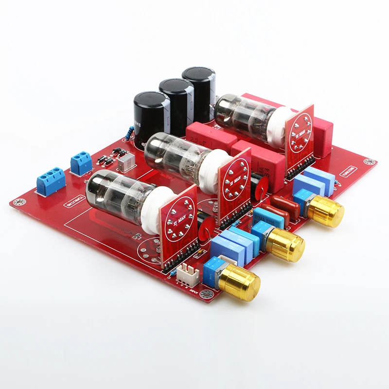 6N1 * 3 Tube Tone Board Preamplifier Completed Amplifier Board