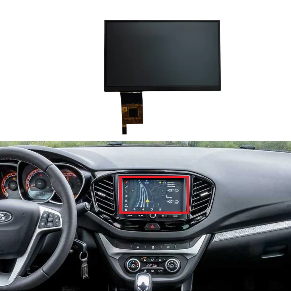 

LCD With Touch panel For Lada Vesta Cross Limousine 2021 Navigation Display Screen Repair parts 8450033415