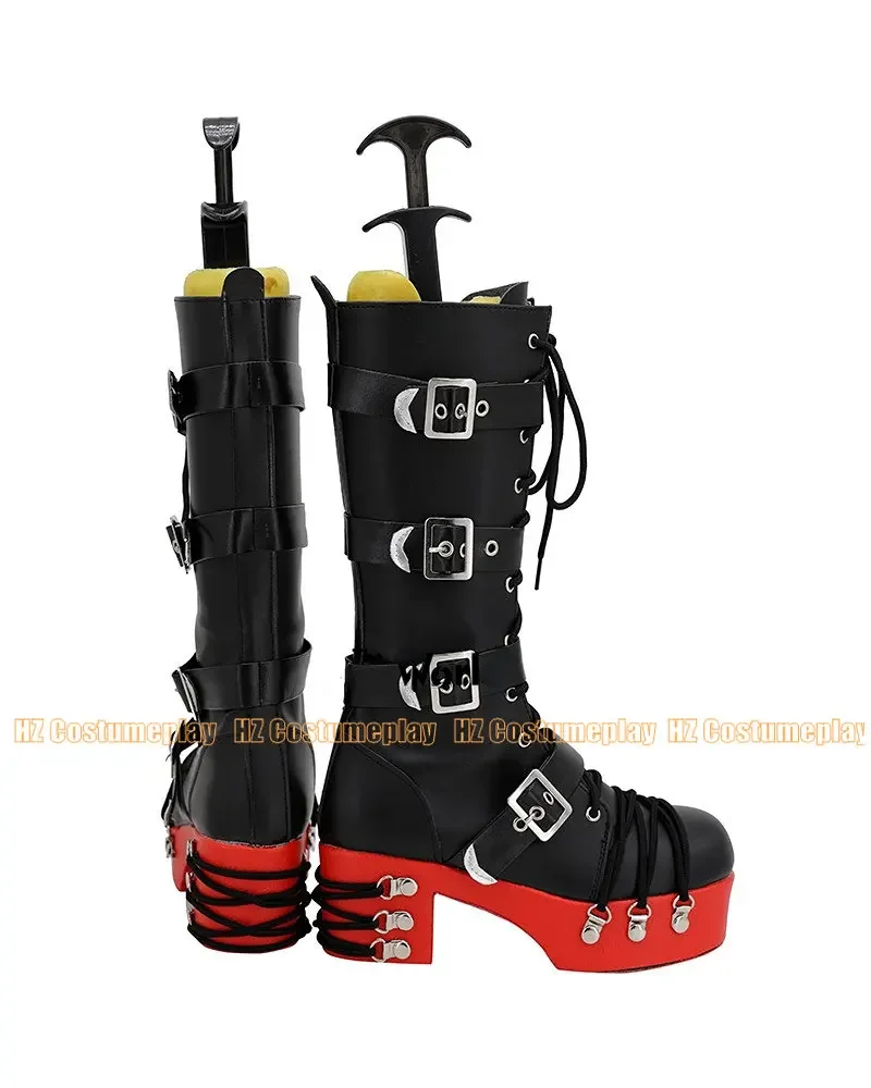 Marie Rose Games Personalizza Cosplay Scarpe con tacco alto Stivali