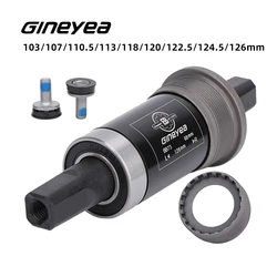 Bike Bottom Bracket BB68mm For Square Hole Crank With Waterproof Screws MTB Road Folding Bicycle Shaft
